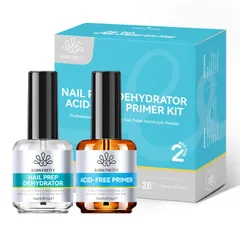 接着ベースコート ジェルネイルキット マジカルプライマー 脱水 ネイルチップ 接着剤 ネイル プライマー PRETTY セット ネイルデハイドレイト ネイルセット 自然乾燥 BORN 密着性高め 油分取り抜く UV使用 剤