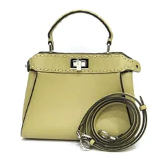      中古 フェンディ ピーカブー ミニ レザー 2WAYバッグ Aランク 8BN244 ベージュ FENDI レディース 【送料無料】【名谷店】