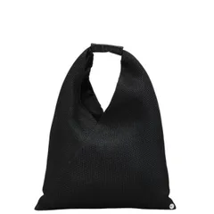     中古 エムエムシックス JAPANESE BAG SMALL メッシュ ハンドバッグ トートバッグ S54WD0043 ポリエステル Aランク ブラック レディース MM6 【送料無料】【三田店】