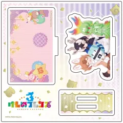 【中古】アクリルスタンド・アクリルパネル 07.3周年イラスト(公式イラスト) アクリルスタンドプレート 「けものフレンズ3」