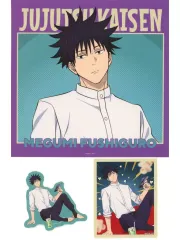 【中古】シール・ステッカー 伏黒恵 ステッカーセット 「セガ ラッキーくじ 呪術廻戦 Fun!Fun!Fun!」 H賞