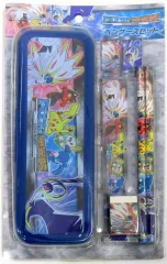 【中古】文房具その他 集合 ペンケースセット 「ポケットモンスター サン＆ムーン」