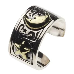 【新品】 [セノーテ]星 三日月イヤーカフ【シルバー925 シルバーアクセサリー】e0129 0