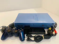 【限定色】SONY PlayStation2 SCPH-39000 アクアブルー