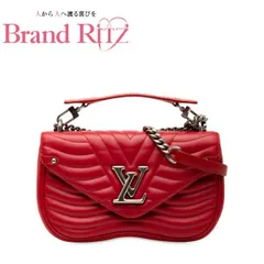 中古 ルイ ヴィトン ニューウェーブ チェーンバッグMM ハンドバッグ ショルダーバッグ 2WAY M51943 レザー ABランク レッド レディース LOUIS VUITTON 【送料無料】【三田店】