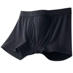 [Sereni] 【皮膚科医監修】 スポーツタイプ メッシュ 50cc対応 吸水パンツ 男性用 ボクサーパンツ 尿漏れ防止 防水 消臭 抗菌 【自然なシルエット】 セレーニ L [L] [1]