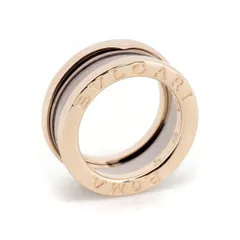 ブルガリ ビーゼロワン 2バンド メタル リング 指輪 9号 ROMA K18PG(18金 ピンクゴールド) 質屋出品