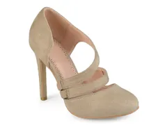 ジュルネ コレクション レディース シューズ パンプス Journee Collection Zeera Pump Beige ベージュ