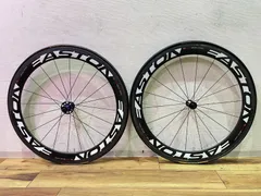 P3951 ■USED■EASTON イーストン EC90 AERO ホイールセット リムブレーキ アルミ チューブラー シマノ 10s リムハイト F:55mm(実測) 900g  R:55mm(実測) 1100g ※写真の状態での重量となります。のサムネイル