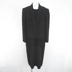 CLASSY WIND ブラックフォーマル 冠婚葬祭 セットアップ ジャケット 五分袖 膝丈 フレアワンピース ワンピース 13AR 黒系 ブラック 日本製 ベルト 裏地