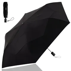 FANACAN 5秒でたためる軽量おりたたみ日傘 形状記憶折りたたみ日傘 uvカット 100 遮光 ワンタッチ自動開閉折り畳み傘 完全遮光 遮熱 コンパクト 軽い 晴雨兼用 大きい 丈夫 メンズ レディース 男女兼用 1