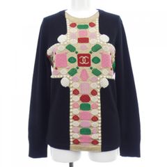 CHANEL 十字架デザイン ニット 38 - メルカリ