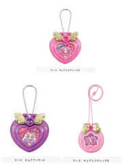 名探偵プリキュア！ブレスレットウォッチ＆ケース　全3種3個セット　ケースキュアアンサーA & ケースキュアミスティックA & ケースキュアアンサーB　リーフレット3枚付き