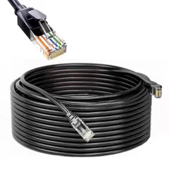 【100m】 LANケーブル CAT6 250MHz 最大600Mbps フラットLANケーブル カテゴリ-6 高速 爪折れ防止 RJ45 やわらか イーサネットケーブル 屋外対応 業務用 家庭用 企業用 事務所 店舗 10m 20m 50m 　美品　おすすめ