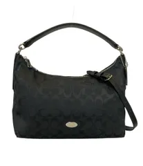 美品 コーチ 2way ショルダーバッグ肩掛け 斜め掛け シグネチャー F36716 レディース COACH