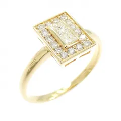 K18YG ダイヤモンド リング 0.30CT