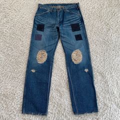 PABLO VINCI Knee patch remake denim - メルカリ