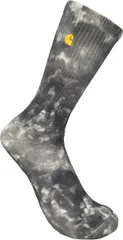 カーハート メンズ アンダーウェア 靴下 Carharttie Dye Crew Socks Grey グレーのサムネイル