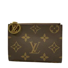 LOUIS VUITTON(ルイヴィトン) 2つ折り財布 モノグラム美品  ポルトフォイユリサ M25693 アニエールグリーン