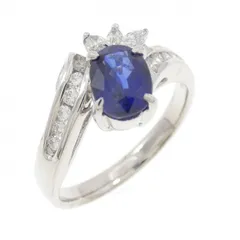 18KWG サファイヤ リング