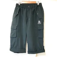 (^w^)b le coq sportif ルコックスポルティフ イージー ハーフ パンツ ハーパン 半ズボン ショーパン 短パン ゴルフ GOLF スポーツ スポーティ 爽やか カジュアル 夏 ブラック メンズ サイズ Lのサムネイル