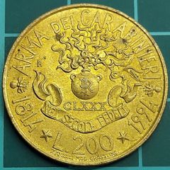 イタリア 1981年 200リラ 良品【260745】 - メルカリ