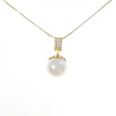 K18YG 白蝶パール ネックレス 12.1mm