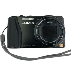 118011 Operation unconfirmed. Panasonic LUMIX DMC-TZ35 LEICA 1:3.3-6.4/4.3-86 ASPH. Digital Camera, Black.