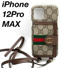GUCCI オフィディア GGスプリーム iPhone12Pro MAX スマホケース 3-33-83
