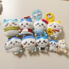 (まとめ) ハチワレ マスコット ぬいぐるみ