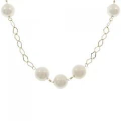 K18YG アコヤパール ネックレス