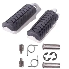 【在庫セール】カワサキ 互換品 フットペグ ZRX400 1100 Z750 ステップ 1000 EX250 NInja250R バイク ゼファー400 750 バリオス