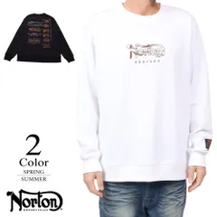 【セール】ノートン トレーナー〔ブロンズ刺繍〕 【M/L寸：メンズ】ノートン NORTON トレーナー メンズ【NORTON】【バイカー】【ライダー】【イギリス】【春夏新作】 251n1300のサムネイル