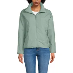 ランズエンド レディース アウター ジャケット・ブルゾン Womens Lands End WanderFree Insulated Jacket Lily Pad Green グリーン