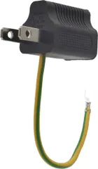 電源3ピン→2ピン変換プラグ