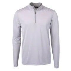 カッターアンドバック メンズ アウター ジャケット・ブルゾン ハーフジップ Cutter Buck Virtueco Pique Micro Stripe Recycled Mens Quarterのサムネイル
