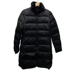 theory(セオリー) ダウンコート サイズＳ S レディース 黒 ファー/冬物