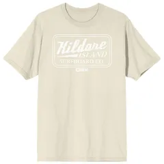 アニメキャラクター メンズ トップス Tシャツ グラフィック Licensed Character Mens Outer Banks Kildare Island Surf Graphic Tee Natural