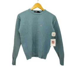 ポロバイラルフローレン Polo by RALPH LAUREN 90s ポニー刺繍 ウール100 ニットセーター レディース import：L 