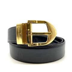 ✨良品✨ルイヴィトン タイガ サンチュール ベルト ゴールド金具