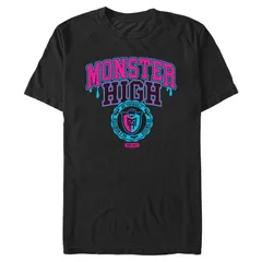 アニメキャラクター メンズ トップス Tシャツ グラフィック Licensed Character Mens Monster High Graphic Tee Black ブラック