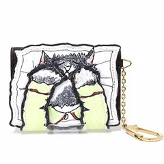 LOUIS VUITTON ルイ・ヴィトン グレース・コディントン パウケット・パース カードケース 猫 ネコ M25732 マルチカラー 【中古】Aランク