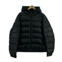 MONCLER 21AW ラムレザーフード付きダウンジャケット GEBROULAZ