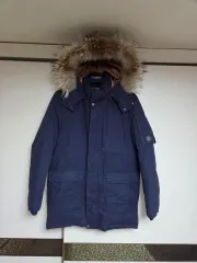 トゥルージェン ネイビー ダウンコート95 100