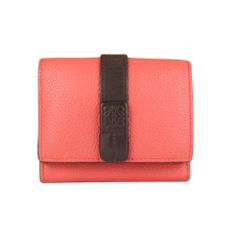 LOEWE】三つ折り財布 美品 ロエベ トライフォールド レザー 箱付