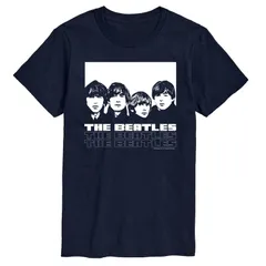 アニメキャラクター メンズ トップス Tシャツ グラフィック Licensed Character Mens The Beatles For Sale Graphic Tee Navy ネイビー