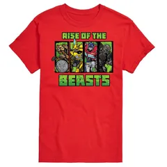 アニメキャラクター メンズ トップス Tシャツ グラフィック Licensed Character Mens Transformers Rise Of The Beasts Graphic Tee Red レッド