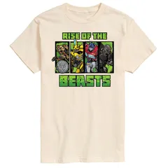 アニメキャラクター メンズ トップス Tシャツ グラフィック Licensed Character Mens Transformers Rise Of The Beasts Graphic Tee Beige ベージュ