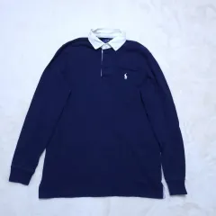ポロ ラグビー 長袖Tシャツ M 0302