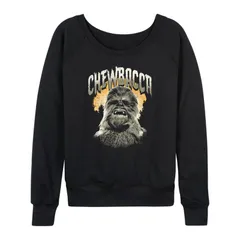 スター ウォーズ レディース トップス Tシャツ グラフィック Womenstar Wars Chewbacca Graphic Long Sleeve Shirt Black ブラック